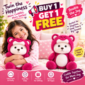 Premium Pink Soft Teddy Bear Buy 1 Get 1 Free