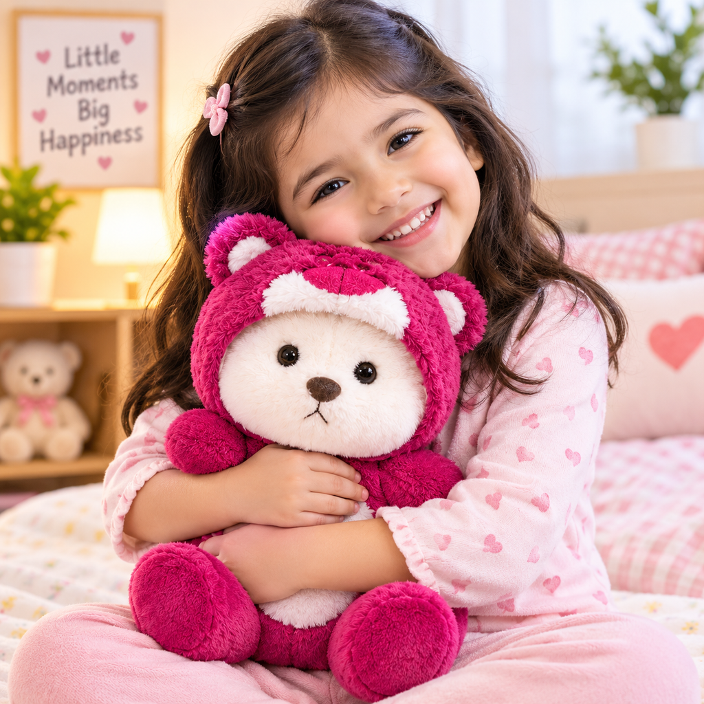 Premium Pink Soft Teddy Bear Buy 1 Get 1 Free